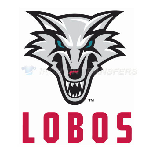 New Mexico Lobos Logo T-shirts Iron On Transfers N5423